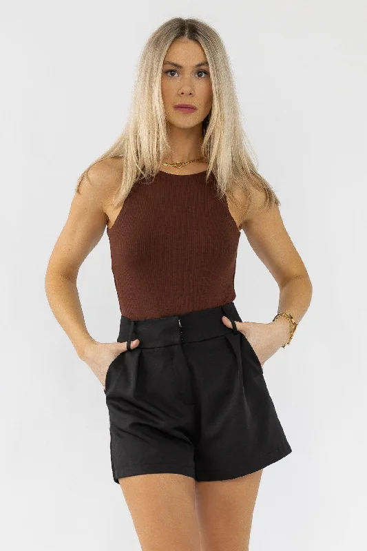 All The Charm Cocoa Bodysuit - Final SaleTightframe