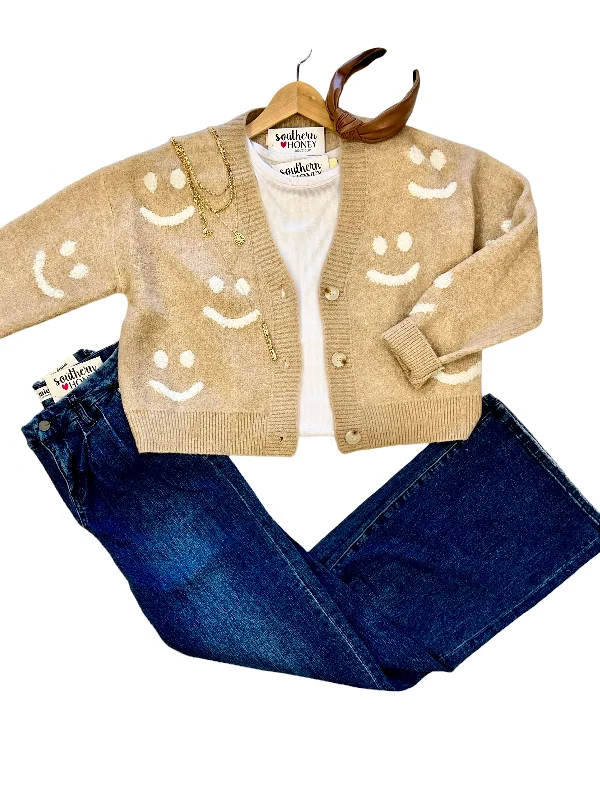 The Smiley Girl CardiganLightweight cardigan